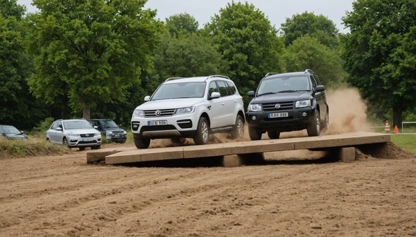 Parcours d'obstacle pour véhicules : se préparer à toutes les éventualités